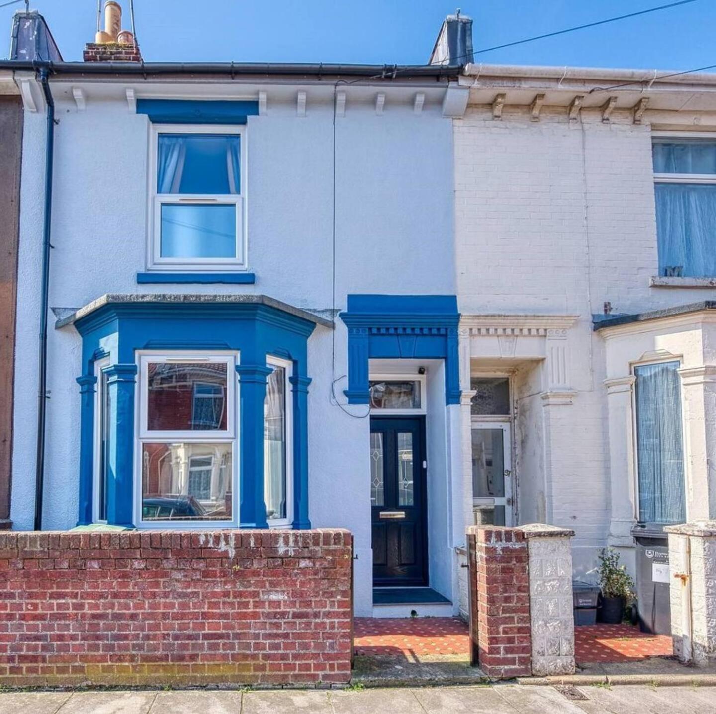 2 Bedrooms Modern, Stunning & Stylish Contractor House, Prime Portsmouth Location With Free Parking Permit, Summer Special Offer!! - By Blue Puffin Stays Экстерьер фото