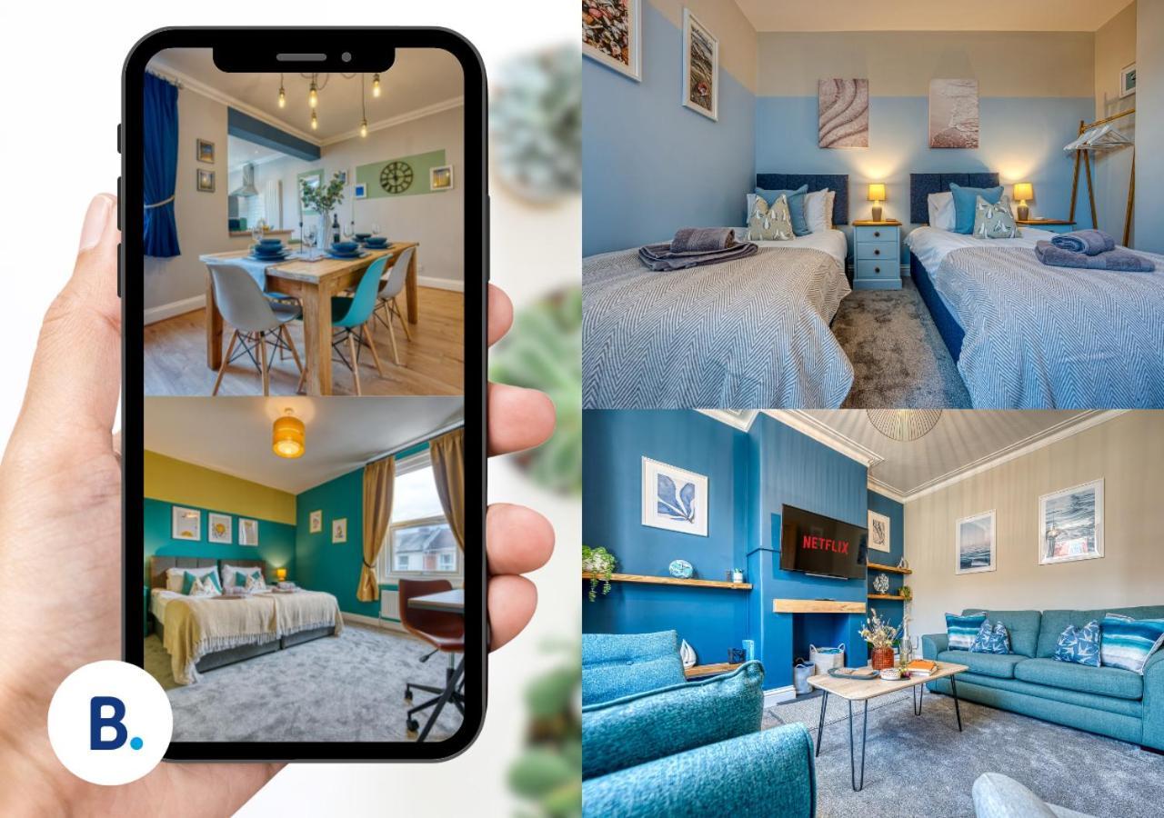 2 Bedrooms Modern, Stunning & Stylish Contractor House, Prime Portsmouth Location With Free Parking Permit, Summer Special Offer!! - By Blue Puffin Stays Экстерьер фото